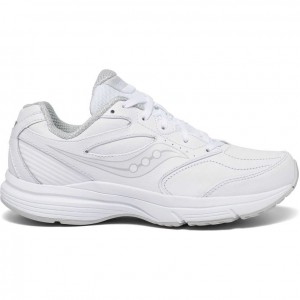 Női Saucony Integrity Walker 3 Extra Wide Futócipő Fehér | HUNGARY BOPEL