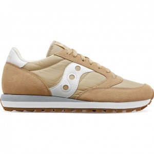 Női Saucony Jazz Original Sportcipő Bézs | HUNGARY FBSRG