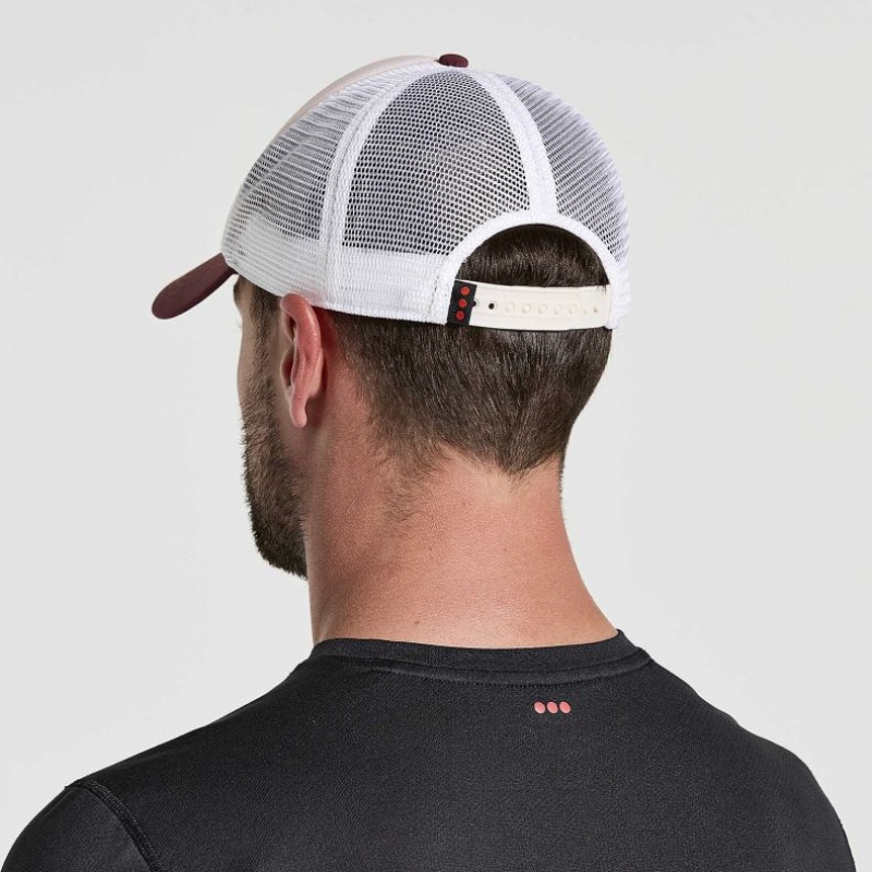 Férfi Saucony Foamie Trucker Sapka Fehér | HUNGARY XRZNK