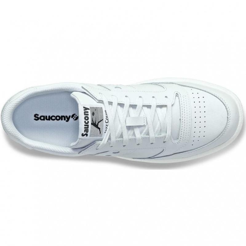 Férfi Saucony Jazz Court PU Sportcipő Fehér | HUNGARY WKFSU