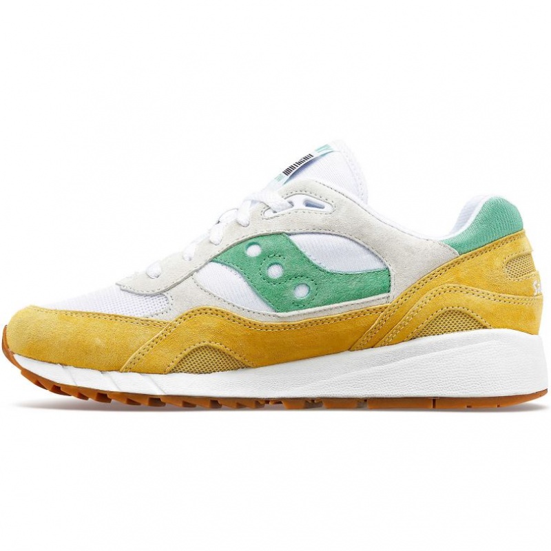 Férfi Saucony Shadow 6000 Sportcipő Fehér Sárga Zöld | HUNGARY KCOIU