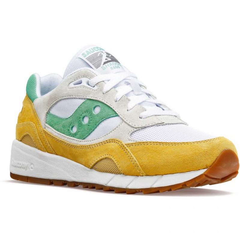 Férfi Saucony Shadow 6000 Sportcipő Fehér Sárga Zöld | HUNGARY KCOIU