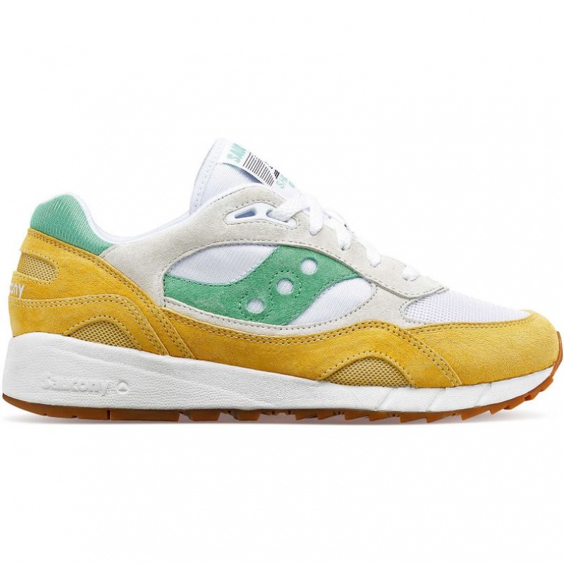 Férfi Saucony Shadow 6000 Sportcipő Fehér Sárga Zöld | HUNGARY KCOIU