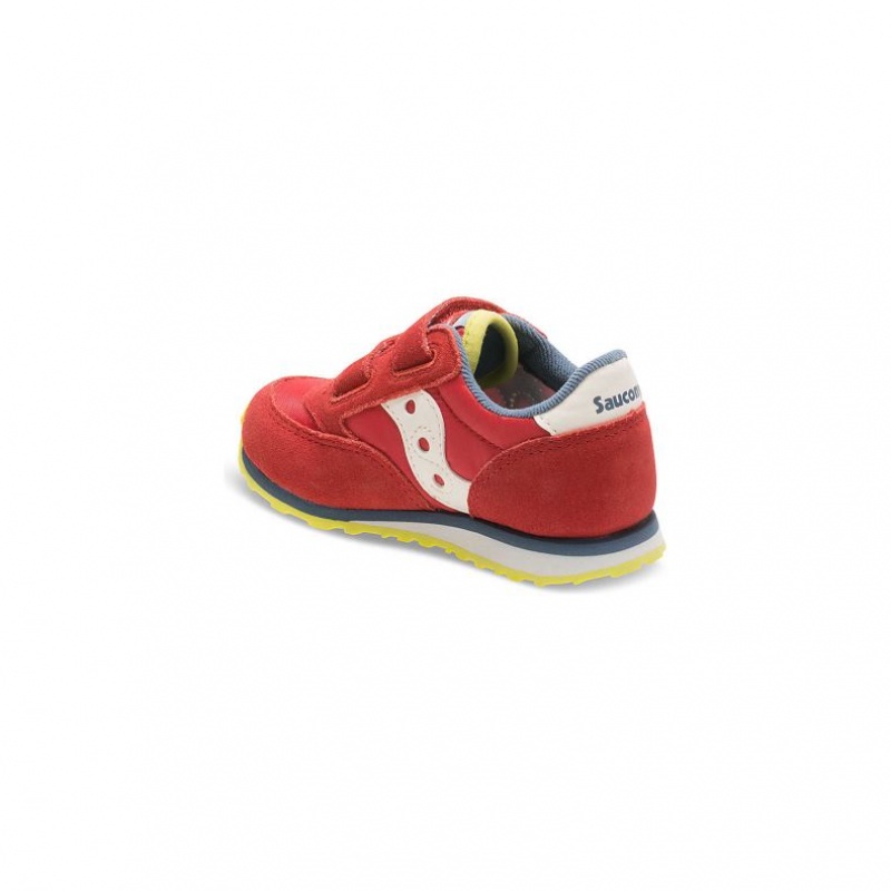 Little Gyerek Saucony Baby Jazz Hook & Loop Sportcipő Piros | HUNGARY MCXRJ