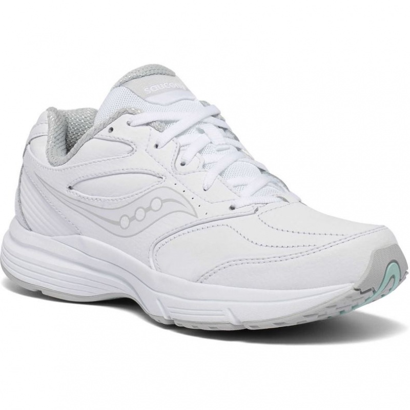 Női Saucony Integrity Walker 3 Extra Wide Futócipő Fehér | HUNGARY BOPEL