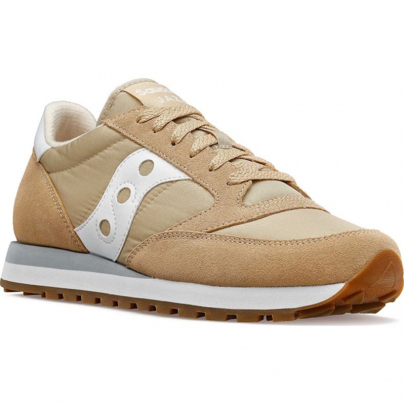 Női Saucony Jazz Original Sportcipő Bézs | HUNGARY FBSRG