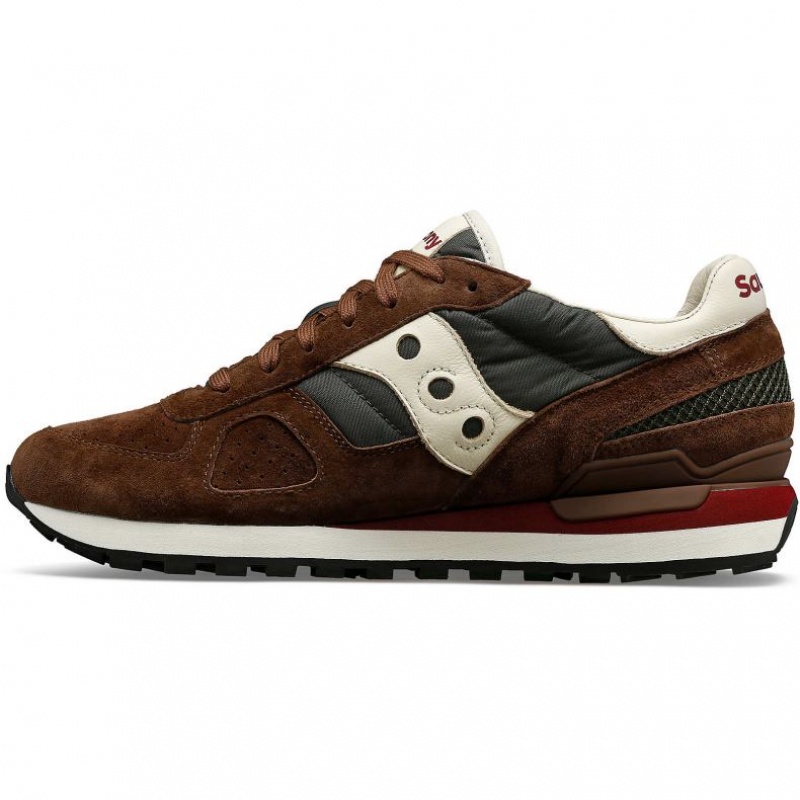 Női Saucony Shadow Original Premium Sportcipő Barna Zöld | HUNGARY RVIME