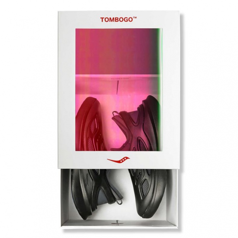 Női Saucony TOMBOGO™ x Butterfly Sportcipő Fekete | HUNGARY RZJSE